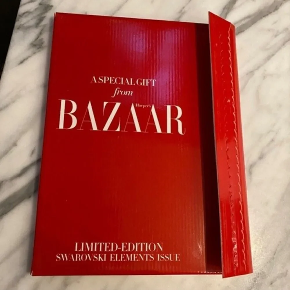 Bazaar Magazine Katy Perry Swarovski Crystals Ltd. Edition December